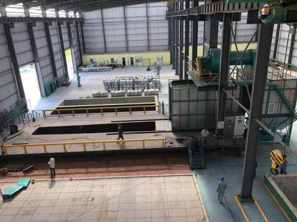 Planta de galvanização para Workpieces pequenos, máquina de alta velocidade do mergulho quente da galvanização do mergulho quente 