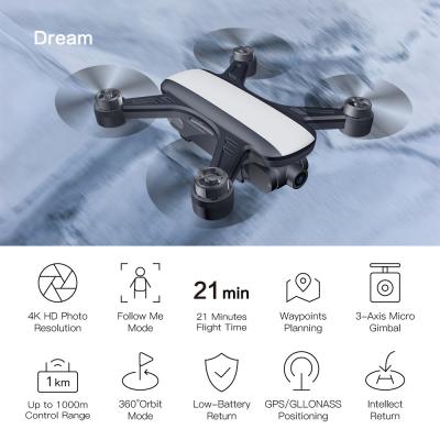Brushless 175mm Wheelbase 4k Ultra HD Drone gimbal Rc Hd Video Follow Me