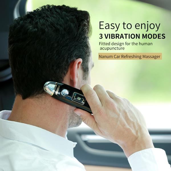 Car Refreshing Massager Nanum  3 IN 1Facial Hydrating Massager,Skin Water Test Spray,Vibration Massager GK-SP02
