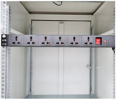 19-inch Outdoor Stainless Steel Network Equipment Cabinet with IP65 Protection Level