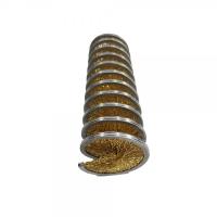 Décapage des fils de cuivre en acier en métal inversé fil en coil en spirale brosse pour le nettoyage des câbles de fil d'acier élimination de la rouille