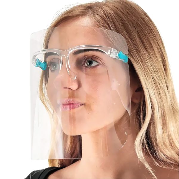 Haixin Group Disposable Anti-Fog Face Shield Mask Children and Adults Medical Suppliers Wholesale Transparent Protective Masks