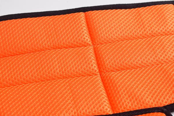 Orange Color Wheelchair Seat Belt Decompression Sponge