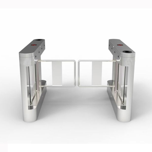 Small Swing Gate Turnstile , RFID Access Control Turnstile Gate For Commercial Entrances