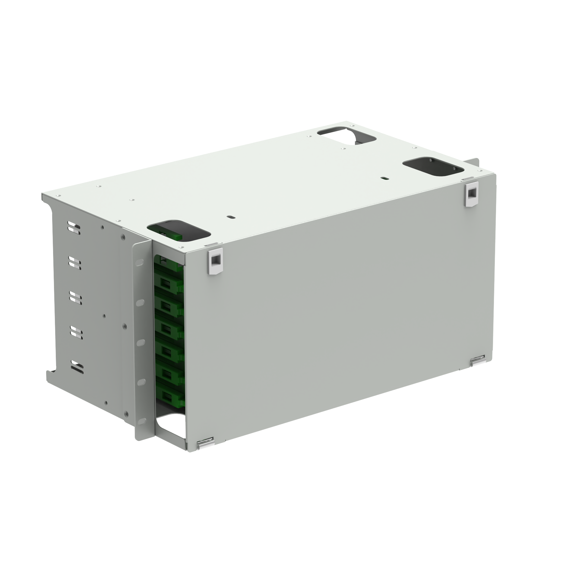 96 Ports SC Type Optical Fiber Distribution Patch Panel for ODN Network Data Center