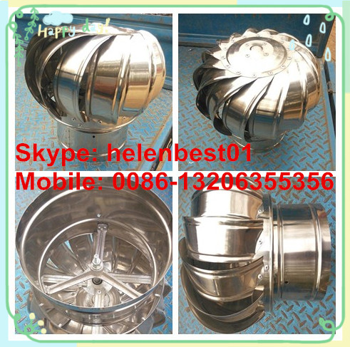 150mm roof turbo ventilator fo chimney stainless steel