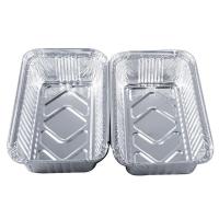 6.8 Oz Mini Cup Rectangular Disponível de Alumínio Folha de Bolo Pan Pan