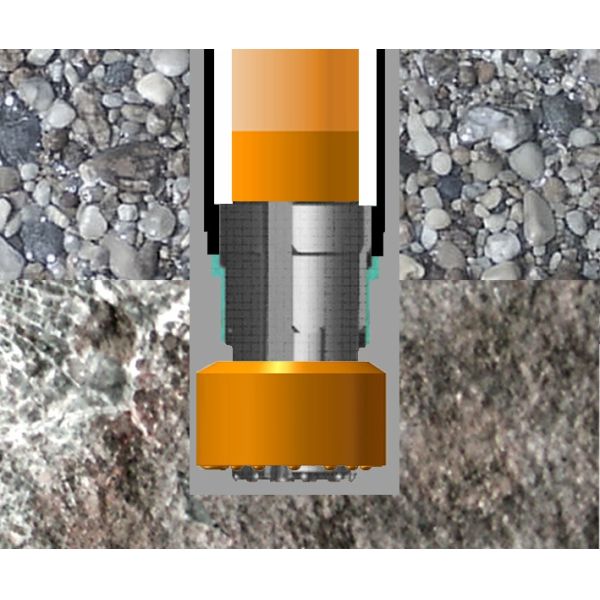 5 дюймов - системы Overburden 10 дюймов сверля вниз с отверстия сверля для конструкции
