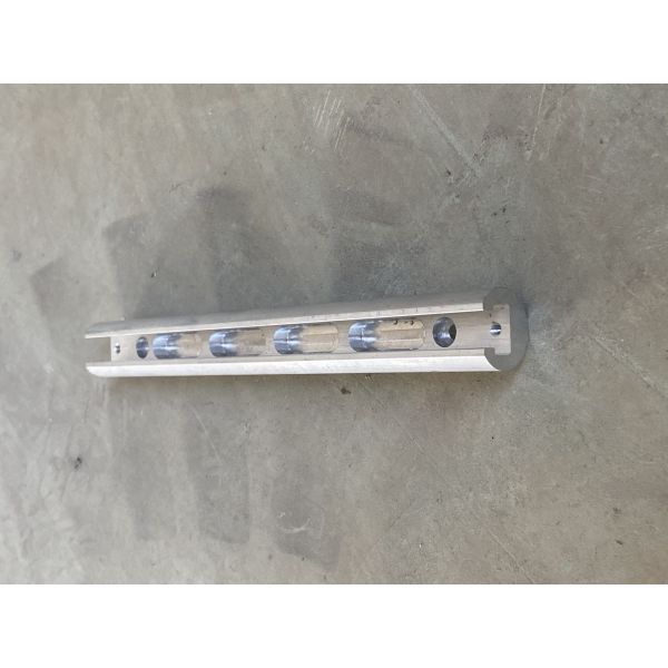 Custom Aluminum Extrusions Profiles for CNC Processing Punching Drilling and Cutting