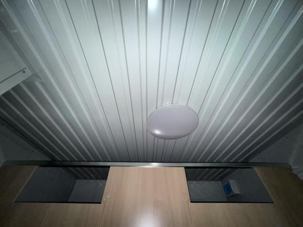 Tailored Mobile Sanitation Solutions Customizable Exterior Metal Roofing Included