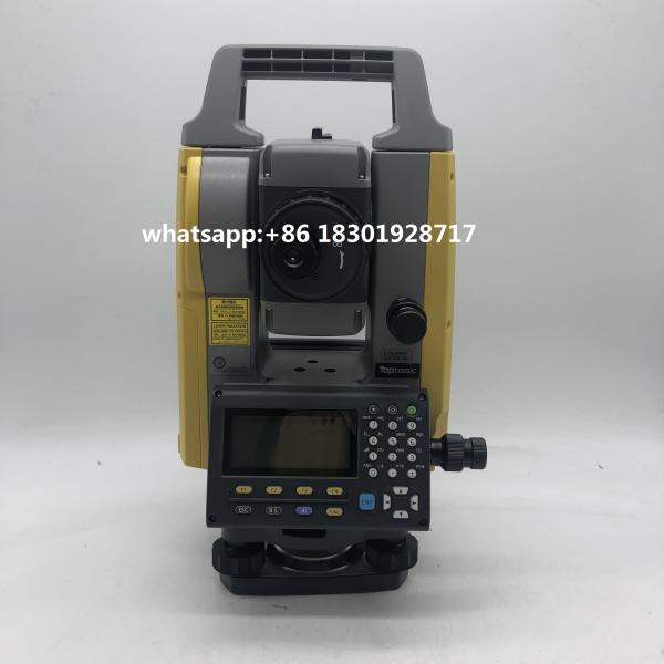 Estação a pilhas recarregável do total de Reflectorless Topcon com memória interna