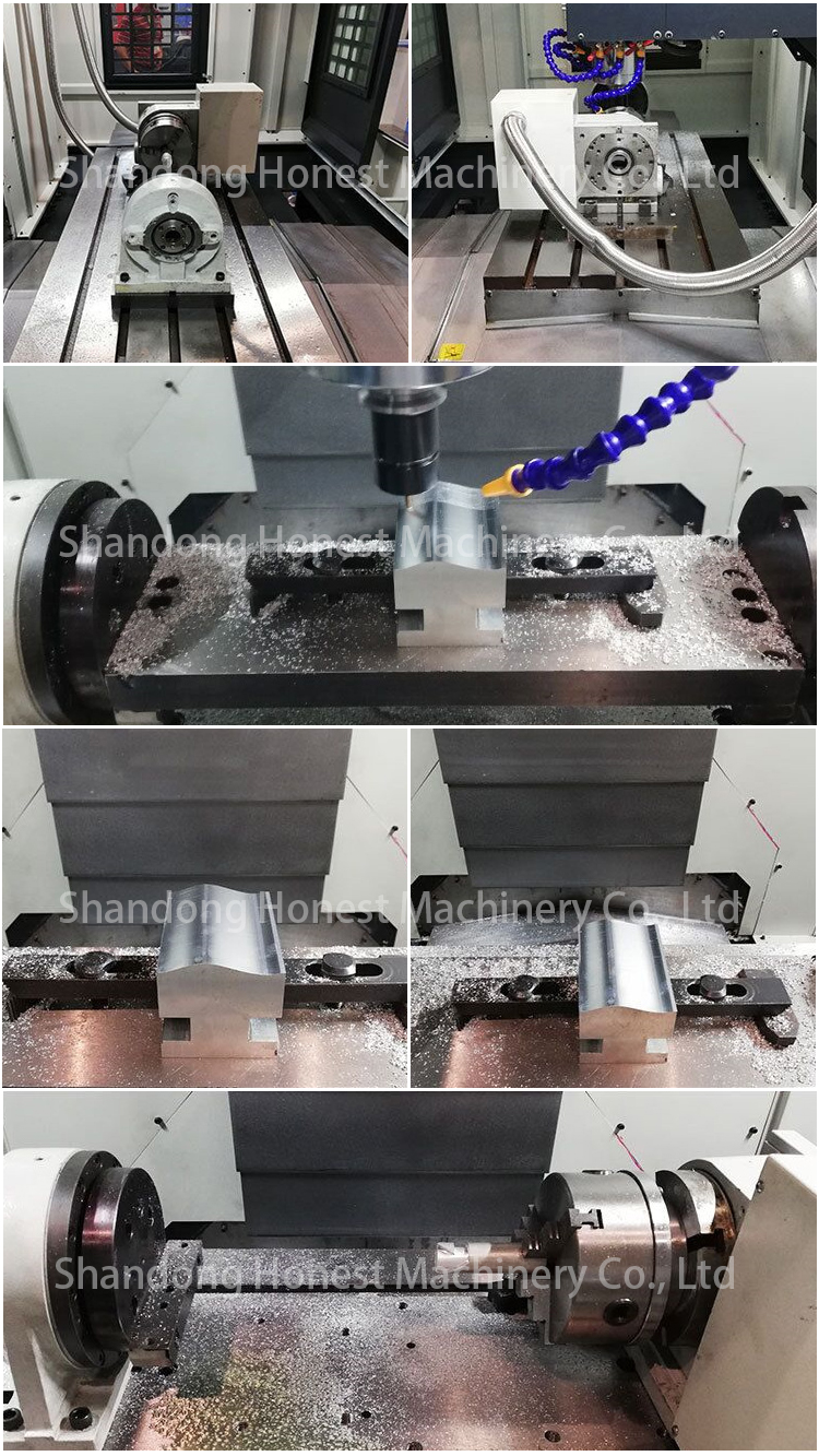Центр машины cnc оси VMC855 4 вертикальный