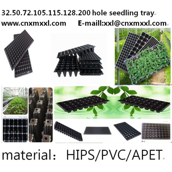 Подносы семени PVC подноса 1mm глубокого полиэтилена Degradable пластичные растущие сверхмощные