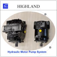 Le système de moteur de pompe hydraulique de contrôle manuel a adapté LPV110 aux besoins du client