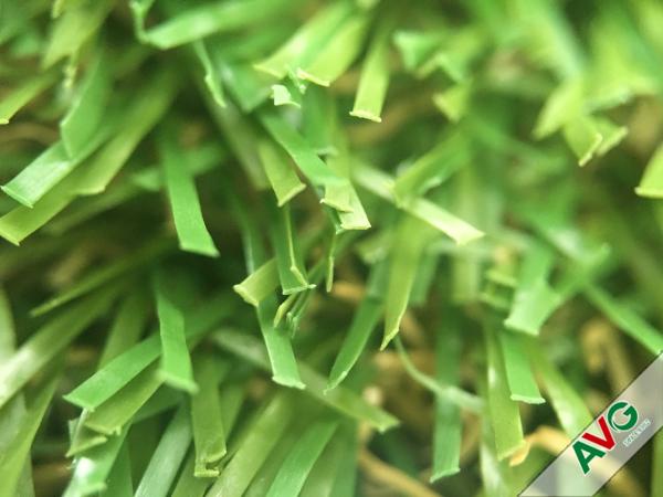 Waterproof 11000 Dtex Fleece Backing Indoor Outdoor Carpet Grass Turf Green Artificial