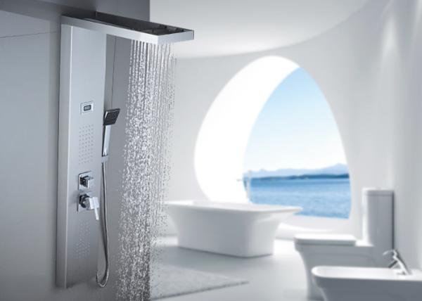 ROVATE Cold / Hot Water Wall Mount Shower Panel With Back SPA Sprayer