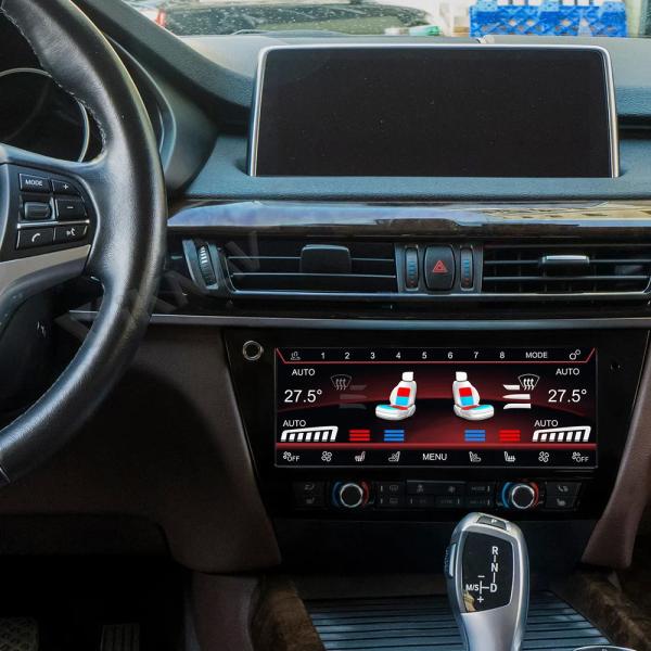 Controle climático do carro Para BMW X5 F15 X6 F16 2014-2019 Painel de ar condicionado touchboard LCD Digital Dashboard