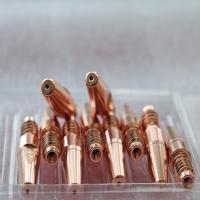 L'astuce de contact de chalumeau de bec de matériaux de soudure de MIG de CO2/chalumeau incline