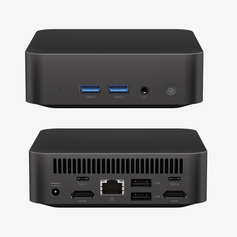 Intel N250 Processor Home Office Mini PC With Single LAN Port