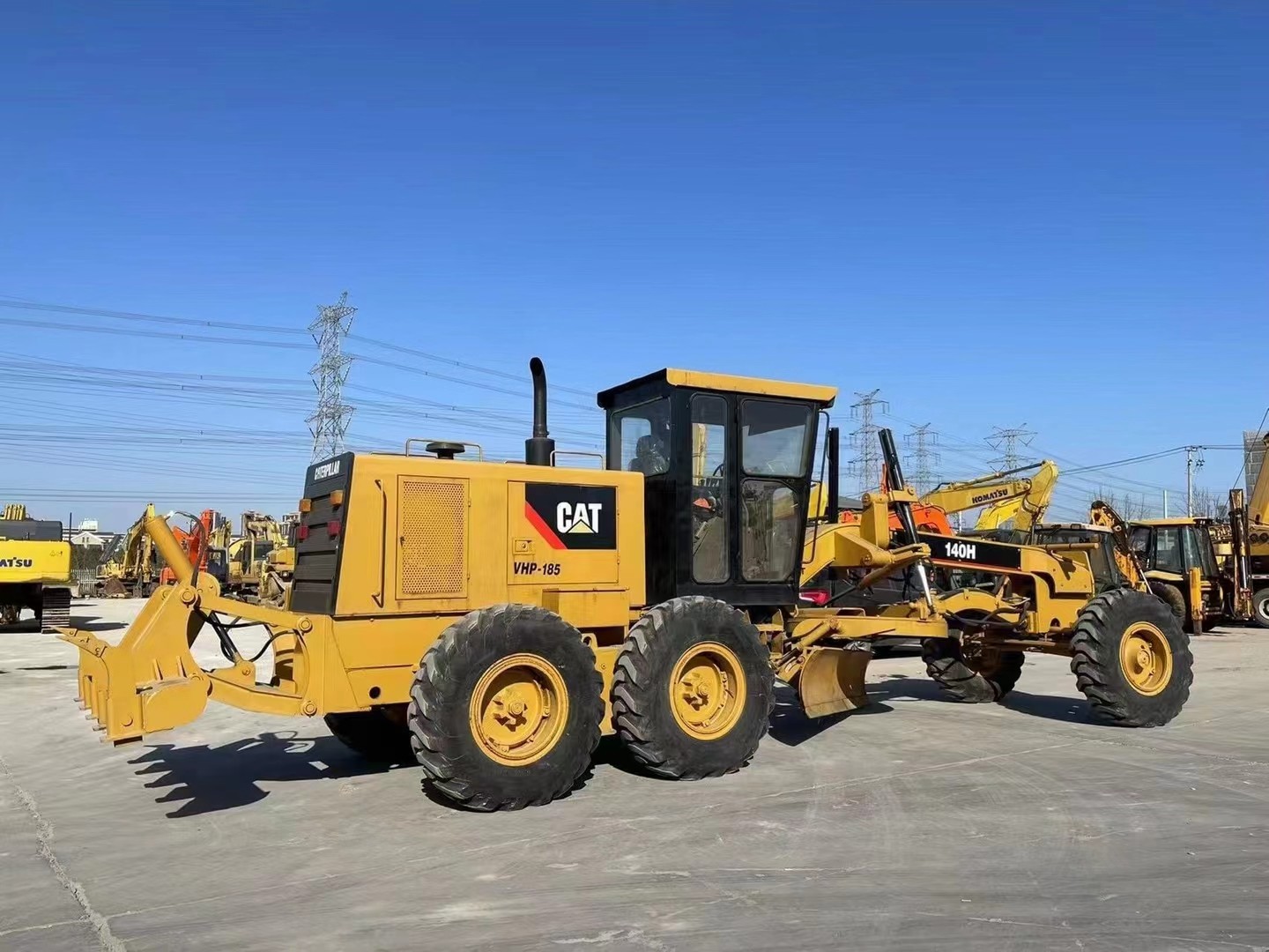 CAT 140H Вторые руки для выровнения земли