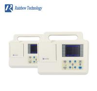 ligação médica moderna da máquina 12 de 1000Hz ECG construída na bateria de lítio recarregável