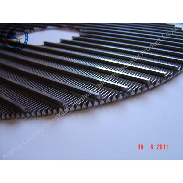 Vee Shape Sand Dewatering Screen , Customized Stainless Sieve Screen