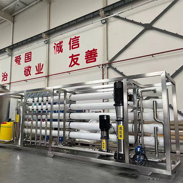 380V/1.5Kw Double Treatment Reverse Osmosis Water Purification Plant For 12 Ton Water