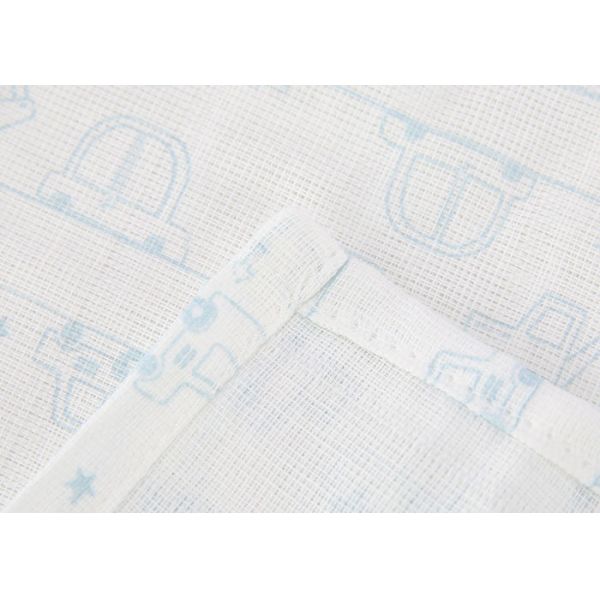 5pk Muslin Baby Cloth Diapers Cotton Nappies 140GSM 75x75cm Woven Absorb Fast