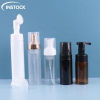 Frosted Foam Pump Bottle 100ml-250ml PET Plastic Foaming Facial Cleanser Bottle