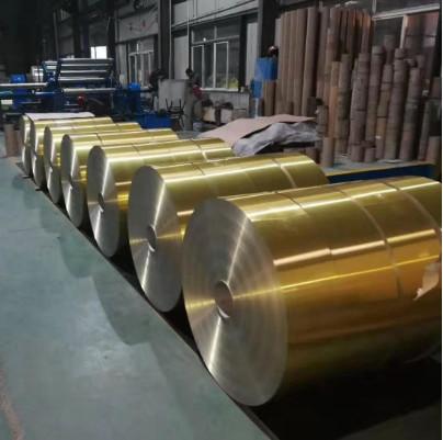 Anti Corrosion Hydrophilic Aluminum Foil 1- 6 Colors Printing For Air Conditioning