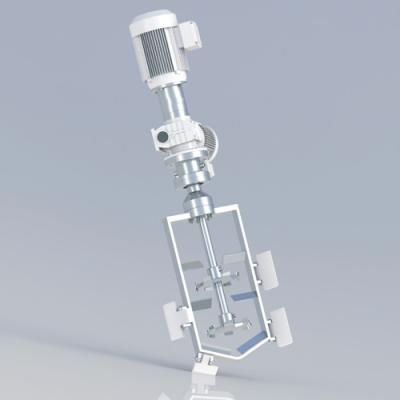 High Shear Low Speed Models 316L Stainless Steel Mechanical Stirrer For Emulsifying Cosmetics In FDA GMP Compliant Design