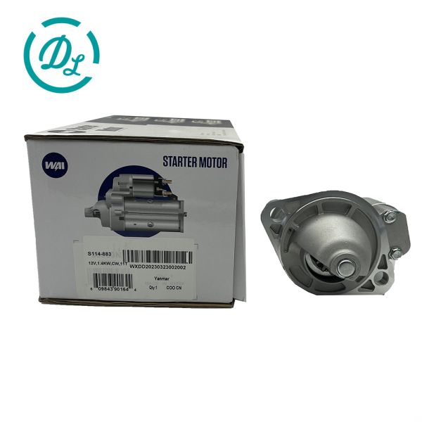 1.4KW 12V Excavadora con motor de arranque S114-883 129242-77010 18219N