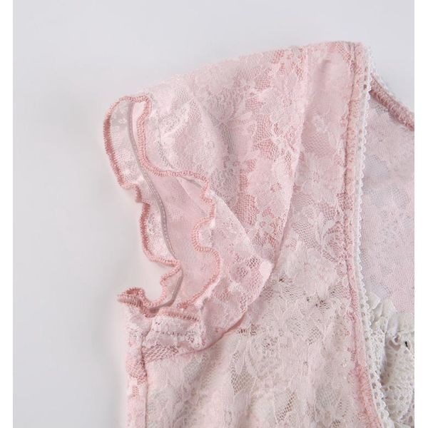 Верхняя часть шнурка воротника короткого рукава 5% лайкра 95% полиэстер женщин производителя одежды небольшого количества квадратная