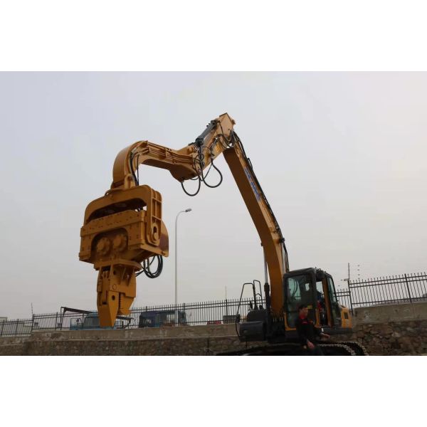 Hydraulic power Excavator Pile Hammer For 20tons Excavator KOMATSU  HYUNDAI