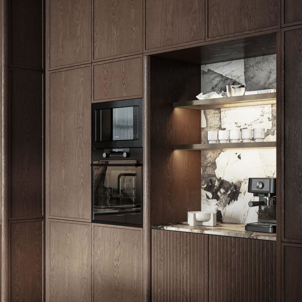 Wholesale Custom Modern Kitchen Design Cheap Simple Kitchen Cabinets Wooden Kitchen Set