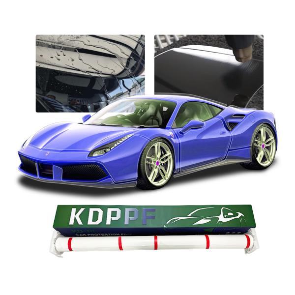 High Scratch Resistance Clear Gloss Vinyl Wrap Car Protection