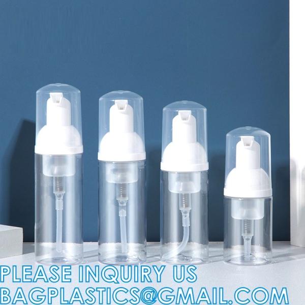 Foaming Dispenser Bottle, Travel Spray Bottle Container Cosmetics Bottle Transparent Dry Powder Spray Bottle