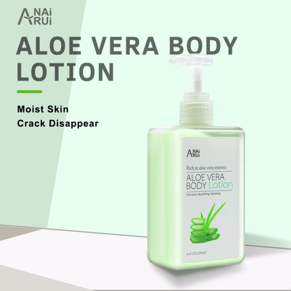 Aloe Vera Hotel Body Lotion Moisturizing Milk Whitening Body Cream Soothing Repair