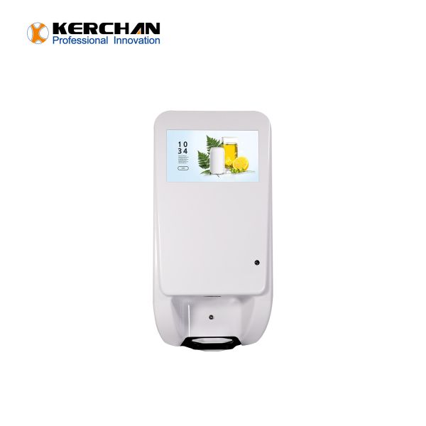 LCD Android 8.1 11.6 Inch Hand Sanitizer Advertising Kiosk