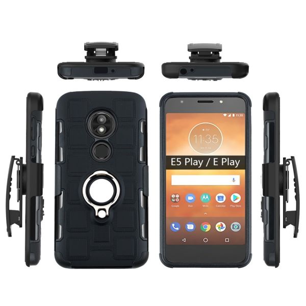 360 Rotating Belt Clip Phone Cover Heavy Duty High Protection For Samsung