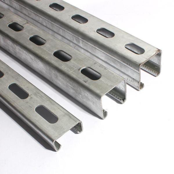 Building Material Metal Slotted Channel For Sturdy And Durable Building Solutions