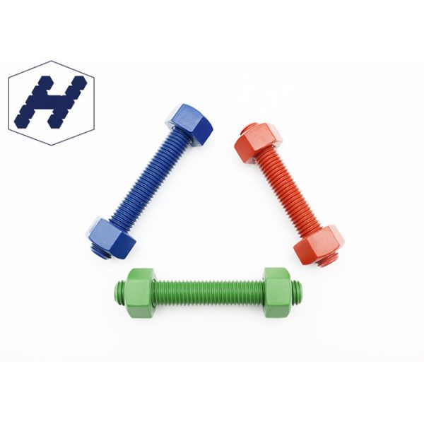 Boulon ASTM A320 L7 -16 « fil de goujon pour fileter » la classe lourde 2B de l'écrou de sortilège de C.A. /w 2 de la classe 2 ASTM A194 Gr.7L