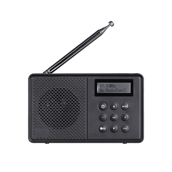 DAB FM многофункциональное портативное радио с солнечной энергией и экологически чистой сухой батареей
