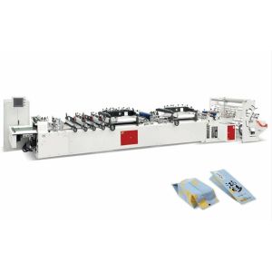 Máquina de fabricação de sacos de fecho de três lados de vedação central 5KW 6000x1200x1500mm