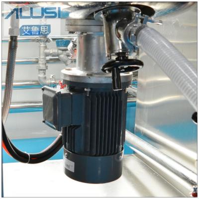 Chaîne de production détersive liquide complètement automatique d'Ailusi mélangeur liquide de homogénisateur inférieur