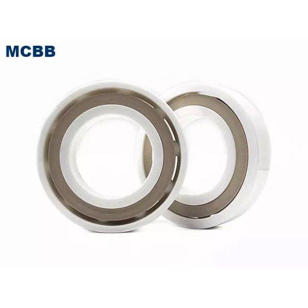 Full Ceramic Angular Contact Ball Bearings Single Row 7213C High Speed