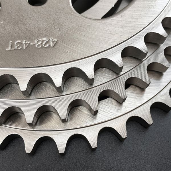 36T 38T 40T 42T Rear Sprocket for Motorcycle Natural or Customizable Teeth Selection