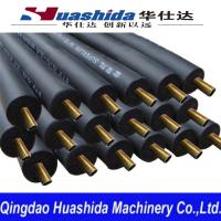 Ligne de production de machine d'extrusion de tubes d'isolation en caoutchouc flexible pour climatiseur en PVC
