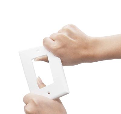 Screw Holes Switch Plate Covers Glossy Light Switch Plates Rectangular