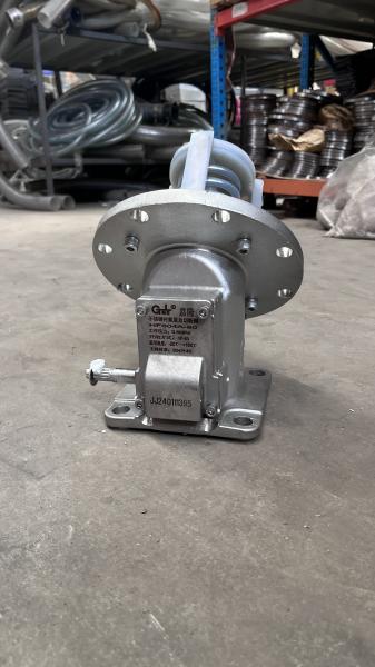 High Strength Huate Logo Stainless Steel Lined Plastic Angle Valve for Control and Regulation Advantage